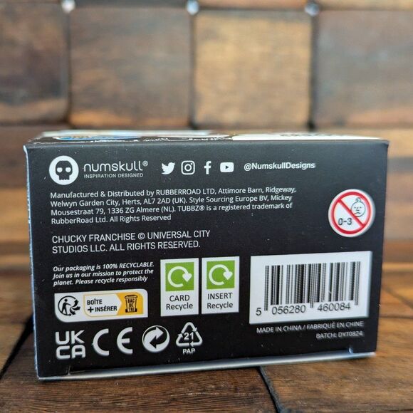 Scarred Chucky TUBBZ Mini Edition rubber duck Jeep - Picture 6 of 6